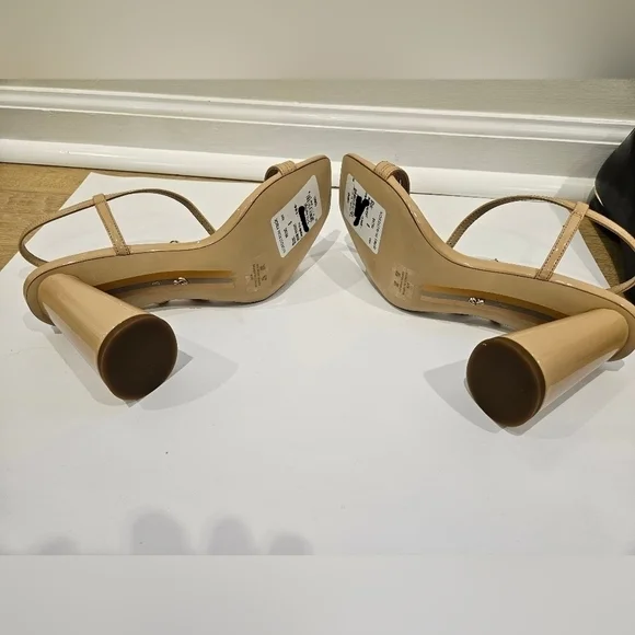 Sam Edelman Patti Ankle Strap Sandal in BEIGE Size 8 - Picture 14 of 14